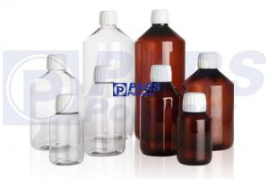 بطری و قوطی دارویی